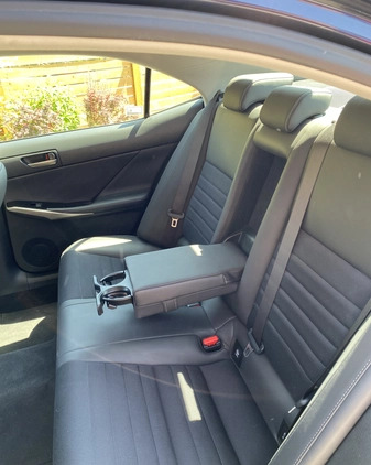 Lexus IS cena 114900 przebieg: 86500, rok produkcji 2018 z Warszawa małe 92